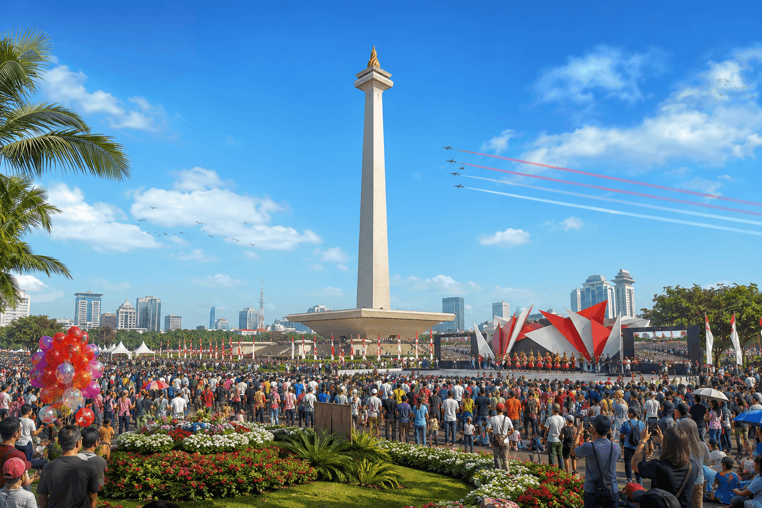 Acara Di Monas Hari Ini 2026 Jadi Daya Tarik Warga dan Wisatawan yang Berkunjung ke Jakarta