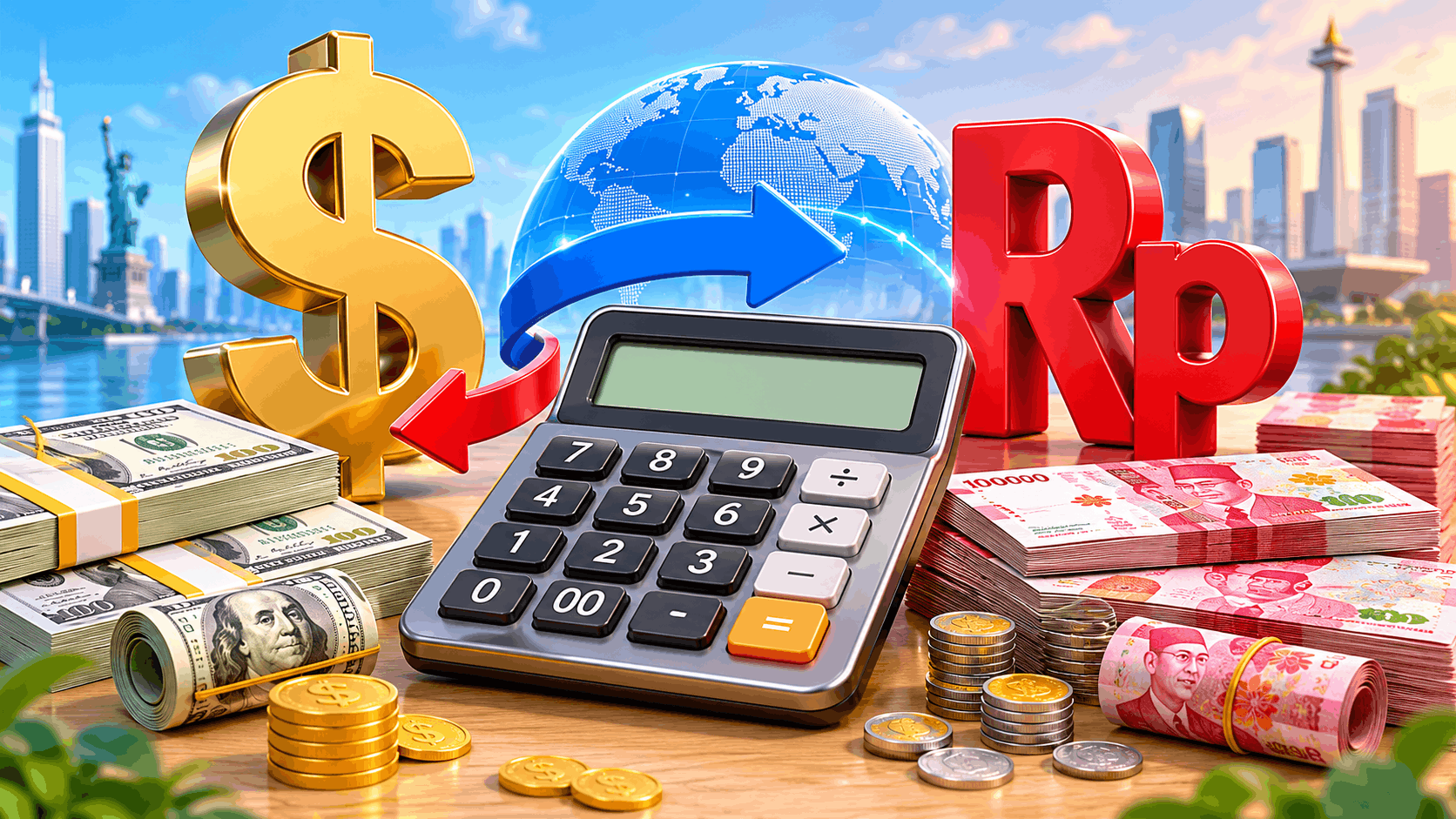 Dollar Ke Rupiah Kalkulator Praktis Untuk Menghitung Nilai Tukar Secara Cepat dan Akurat