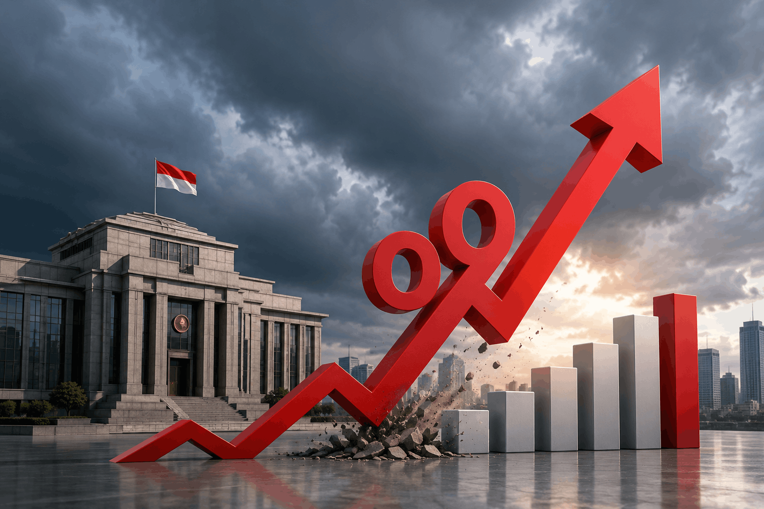 Suku Bunga Indonesia Naik Mendadak dan Memicu Berbagai Dampak pada Ekonomi Nasional