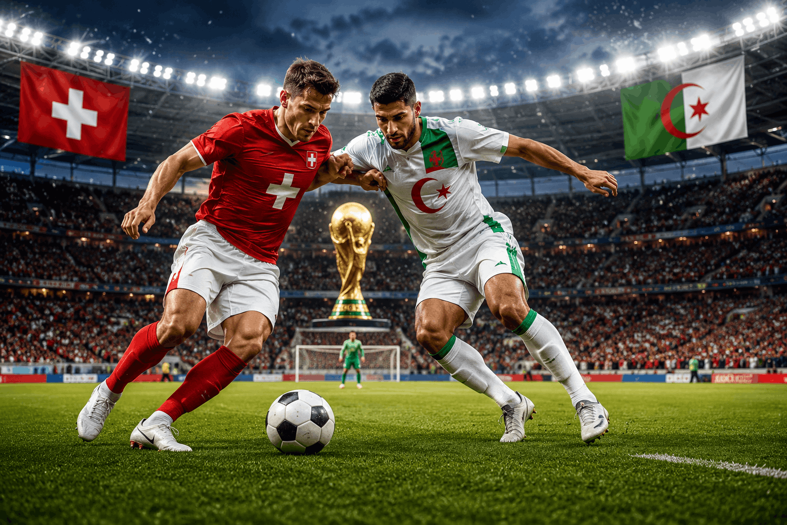 Switzerland Vs Algeria World Cup 2026, Swiss Menang 2-0 dan Lolos ke Babak 16 Besar